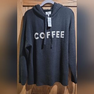NWT Lou & Grey hooded sweatshirt